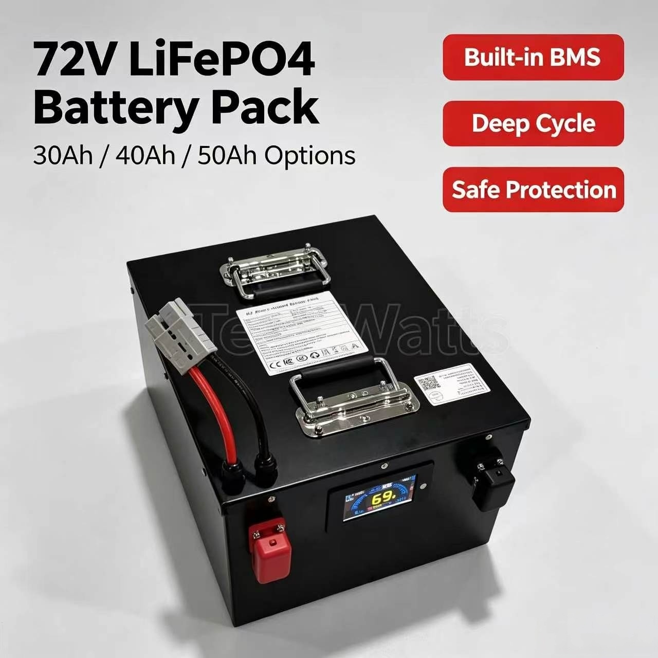 72v 30Ah 30A 40Ah 40A 50Ah 50A - 72V 40Ah Lifepo4 Battery Pack 评论和价格