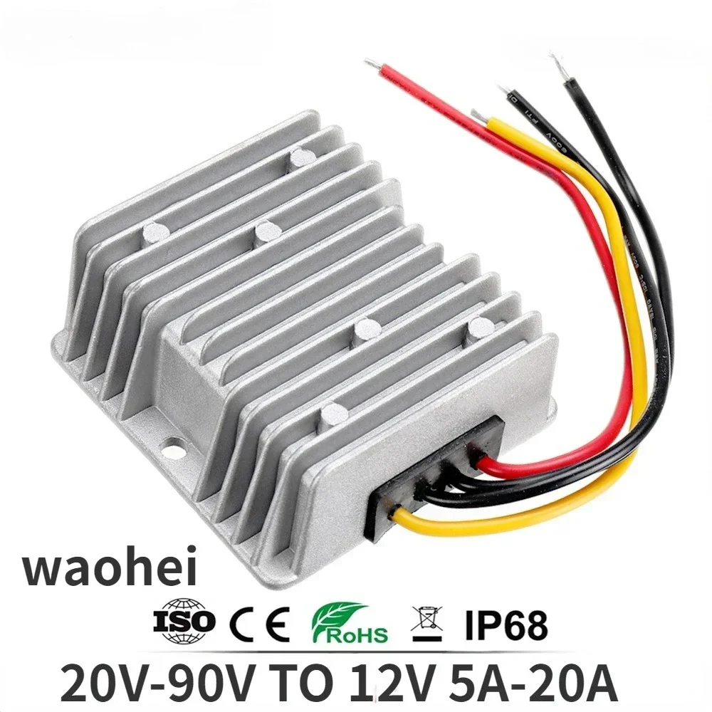 72V 60V 48V 36V 24V to 12V 5A - 72V 15A Fast Charger 评论和价格