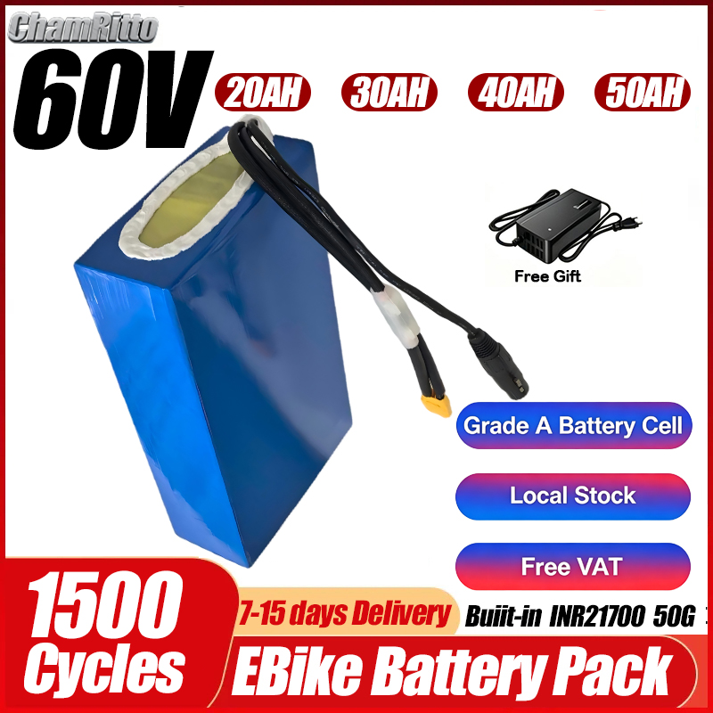 60V 1500W Electric Bicycle 20a - 60V 50Ah Electric Scooter Battery 评论和价格