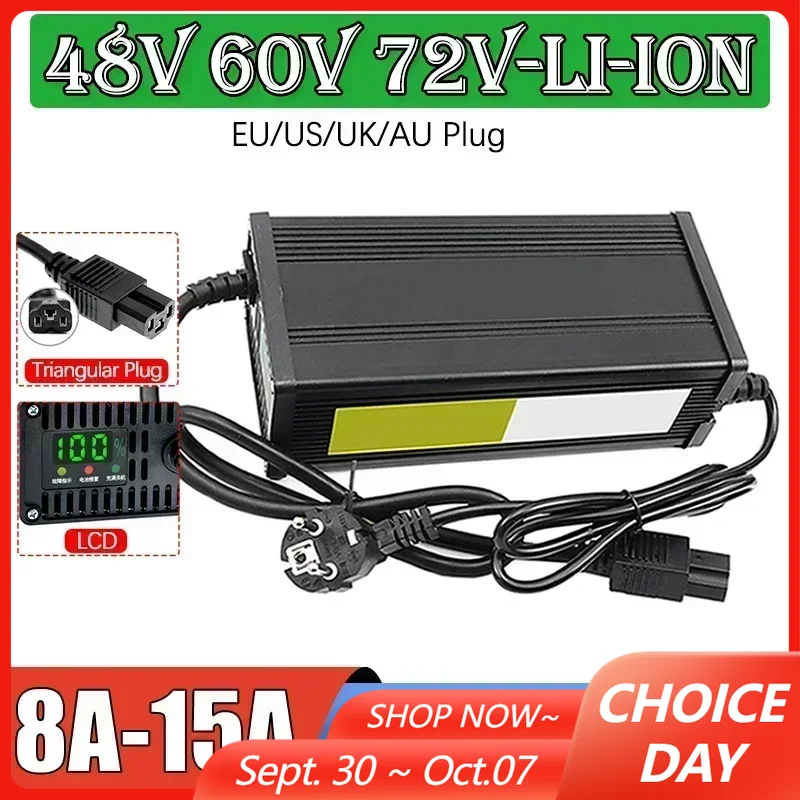 48V 60V 72V Electric Vehicle L - 72V 15A Fast Charger 评论和价格
