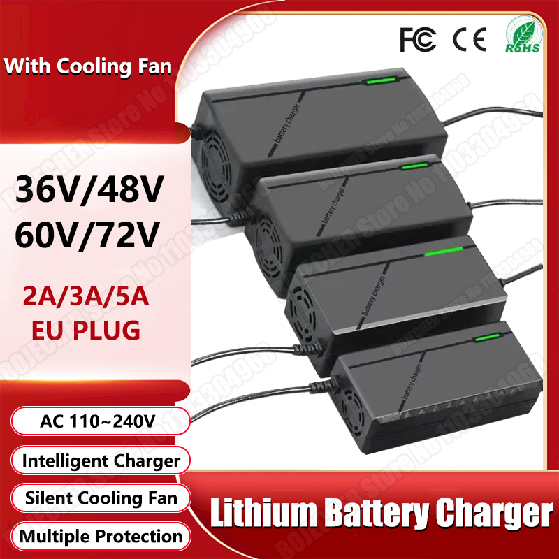 36V 48V 60V 72V Charger 2A 3A  - 84V 20A Smart Charger 评论和价格