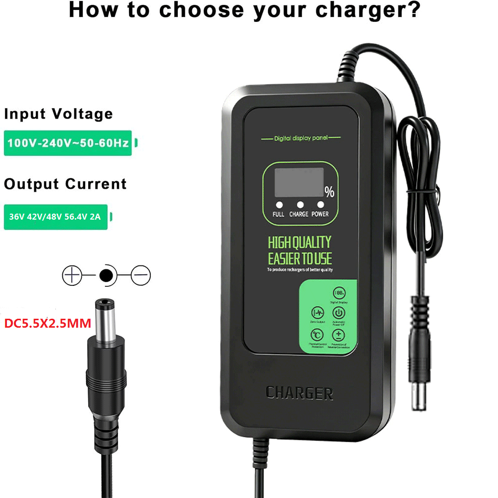 Newly Upgraded Lithium Battery - 84V 20A Smart Charger 评论和价格