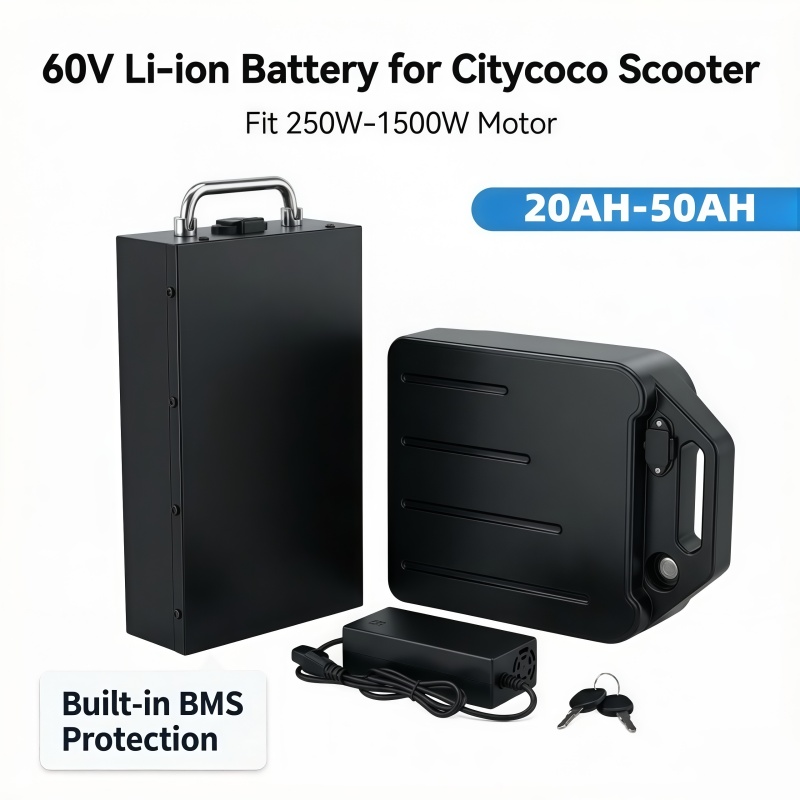 60V Lithium Battery with Over- - 60V 50Ah Electric Scooter Battery 评论和价格