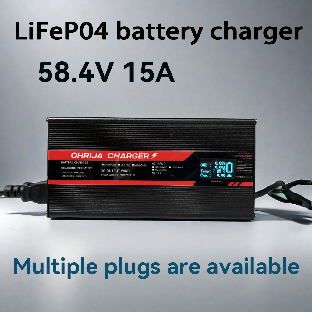 OHRIJA 58.4V 15A High Power Fa - 84V 20A Smart Charger 评论和价格