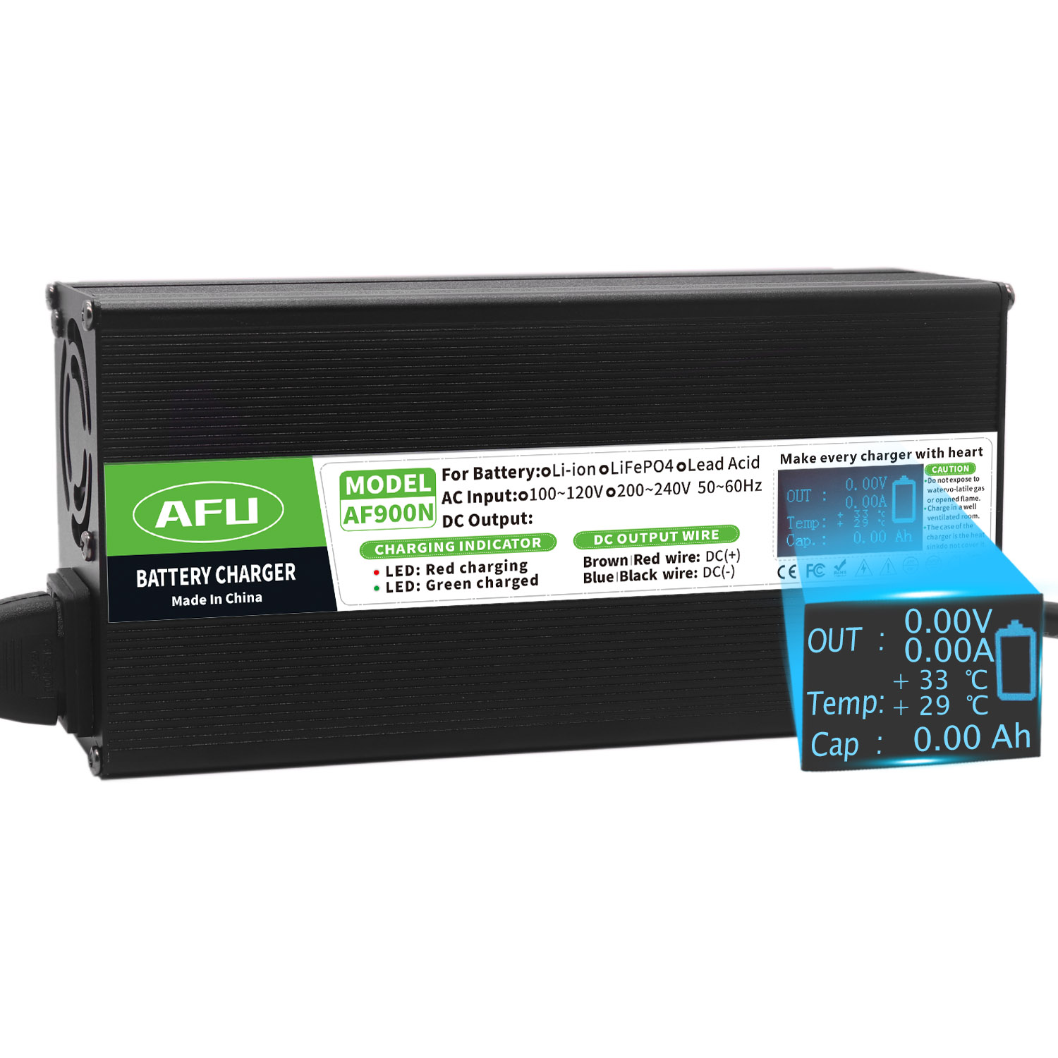 58.4V 15A LiFePO4 Battery Char - 84V 20A Smart Charger 评论和价格