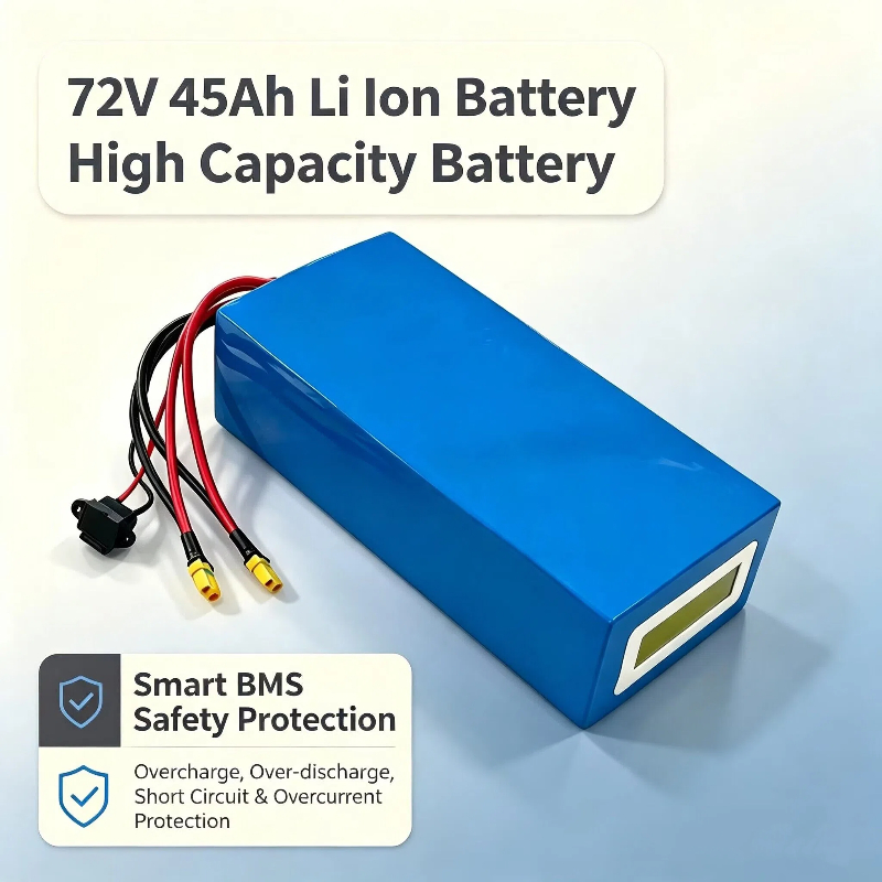 72V 45Ah Lithium Ion Triangle  - 72V 40Ah Lifepo4 Battery Pack 评论和价格