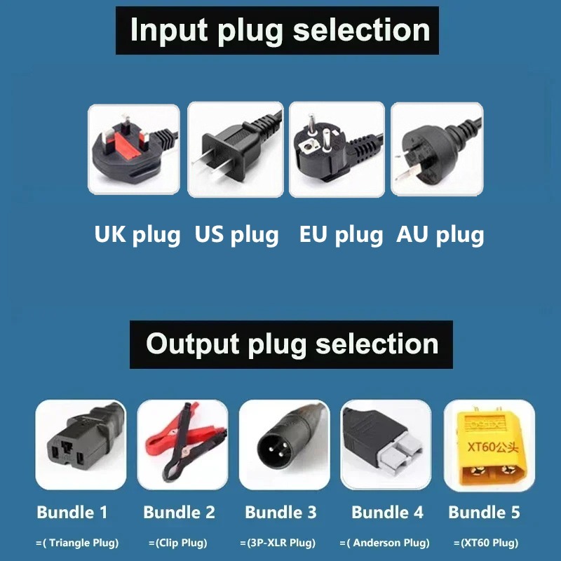High-power 48V 5A 8A 10A 12A 1 - 84V 20A Smart Charger 评论和价格